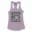 Straight Outta Adyar Women's Racerback Tank in Lilac Color